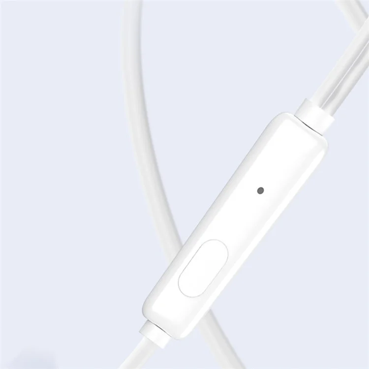 CELEBRAT G12 Auriculares con cable de 3,5 mm, 1,2 m, Auriculares intrauditivos - Blanco