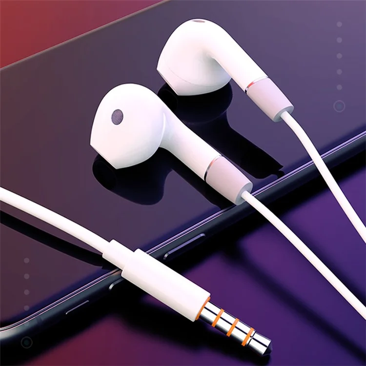 CELEBRAT G8 Wired Stereo Earphones with 3.5mm Connector and Inline Control - Black