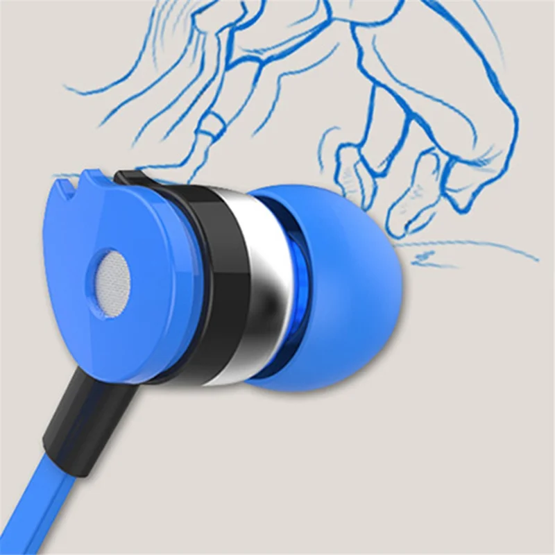 CELEBRAT D1 Stereo Sound 3.5mm Wired Earphones for PC / Mobile Phone / MP3 - White