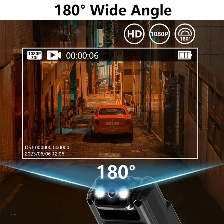 Videocamera portatile WiFi per visione notturna HD L12 Mini 1080P 