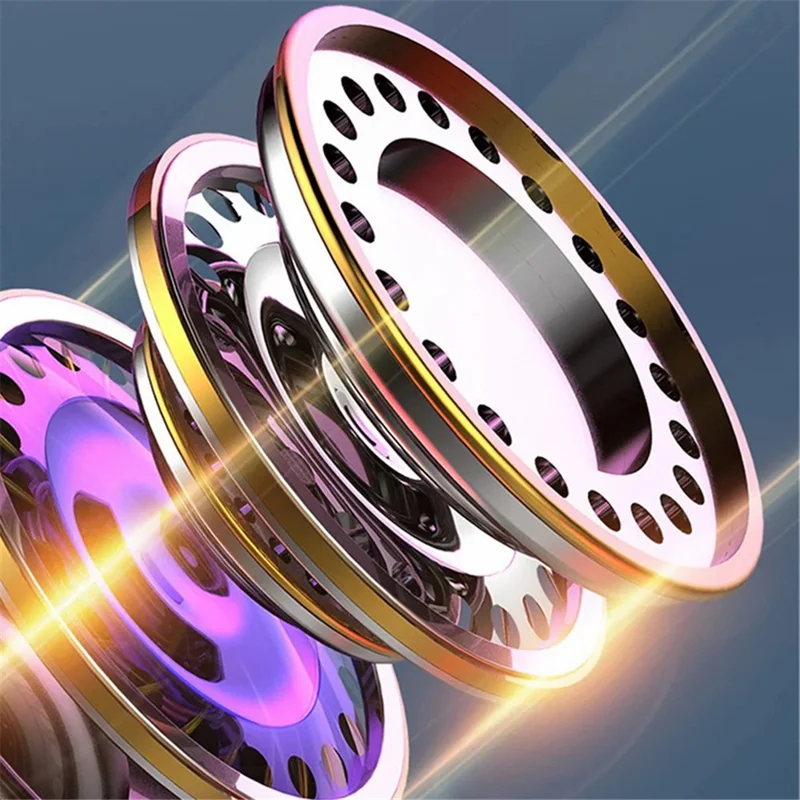 Type-C Wired Headset In-Ear Metal Bass Sound Earbud Music Headphone with Volume Control - Silver