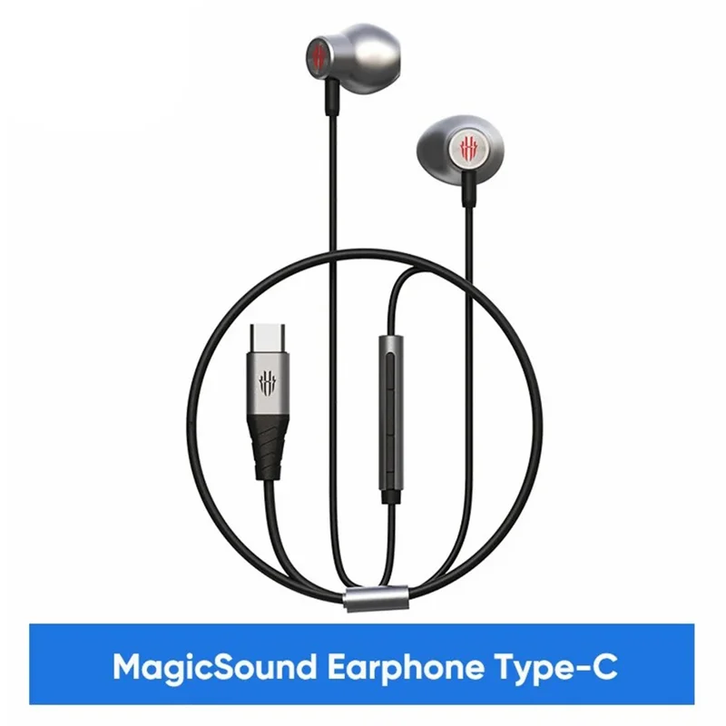 REDMAGIC WH4008 In-Ear Gaming Wired Headset Music Headphone Sports Earphone - Type-C Plug