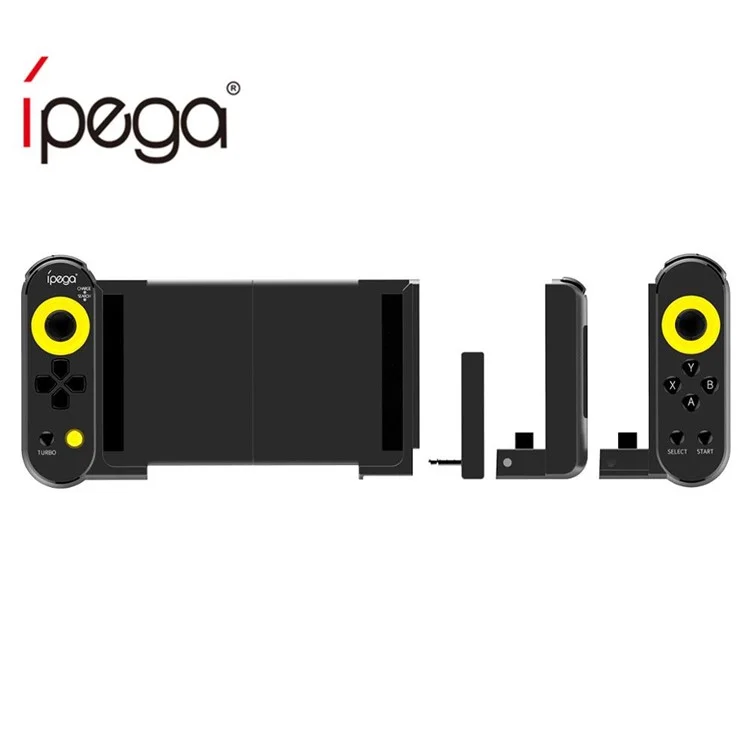 IPEGA PG-9167 Retractable Wireless Bluetooth-compatible Game Controller Handle for iOS Android Phone Tablet PUBG Game