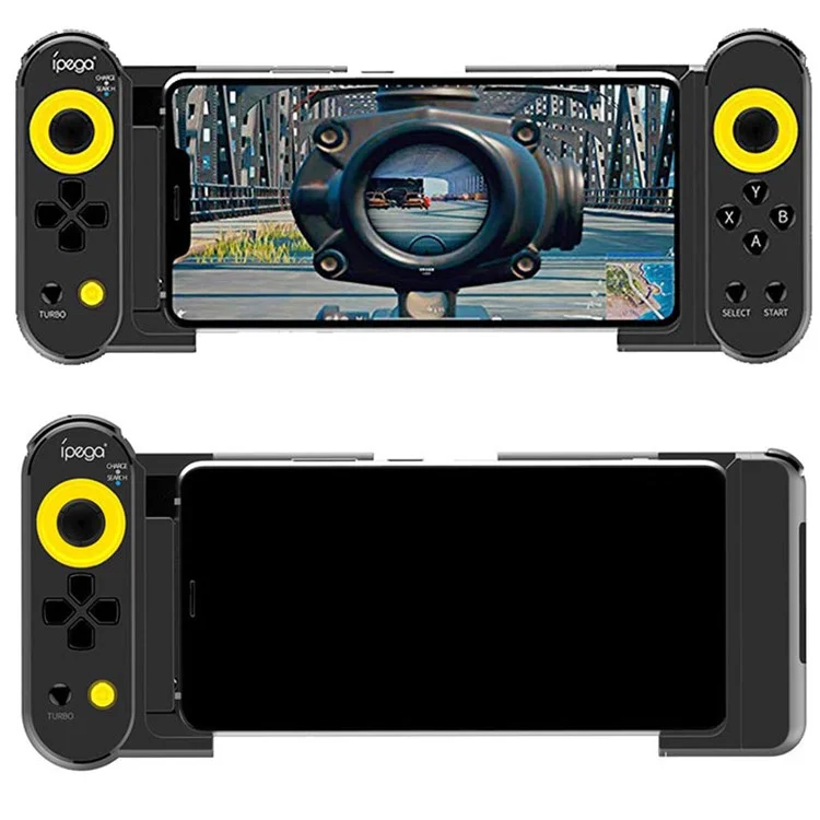 IPEGA PG-9167 Retractable Wireless Bluetooth-compatible Game Controller Handle for iOS Android Phone Tablet PUBG Game