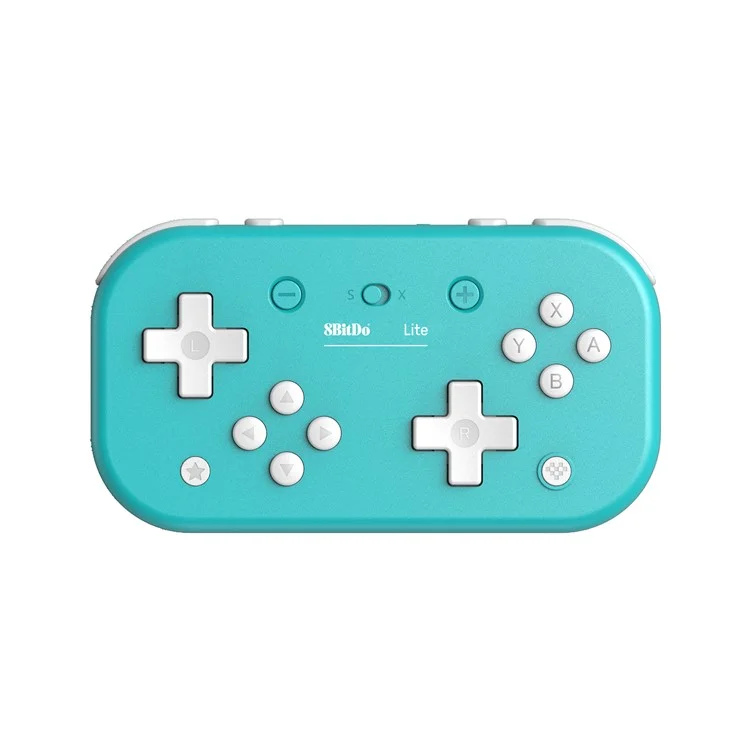 8Bitdo Lite Bluetooth Gamepad Para Nintendo Switch Lite Gamepads Joystick PC Frambuesa - Cielo Azul