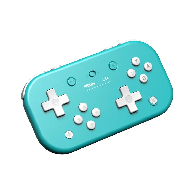 8Bitdo Lite Bluetooth Gamepad Para Nintendo Switch Lite Gamepads Joystick PC Frambuesa - Cielo Azul