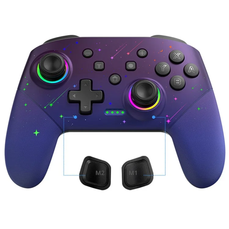 Data Frog S80 Elite Edition Wireless Gamepad Für Nintendo Switch / Lite Schalten / OLED / PC Bluetooth Game Console, Sternmuster