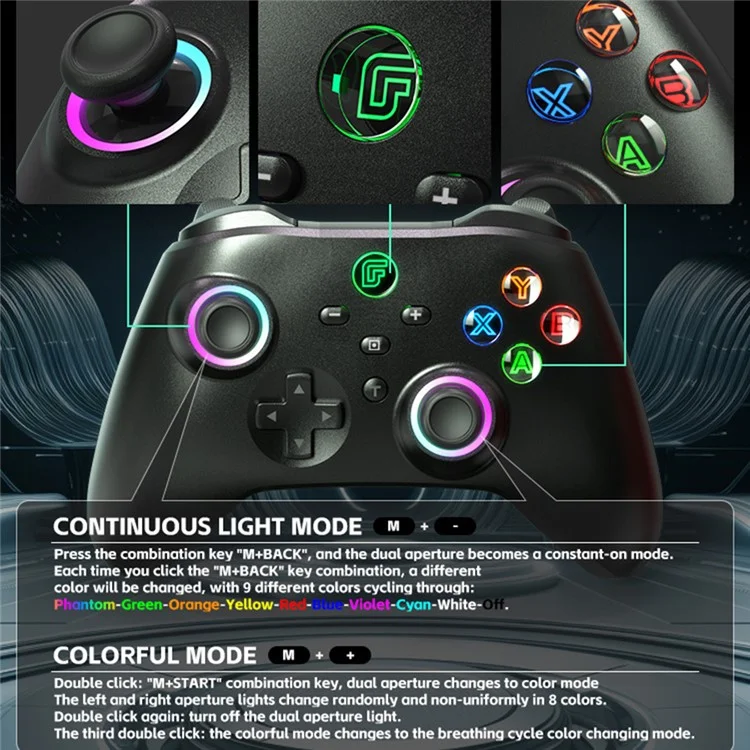 DATA FROG Per Nintendo Switch PC Android PC Cavo Controller di Gioco Cablato Gamepad Portatile