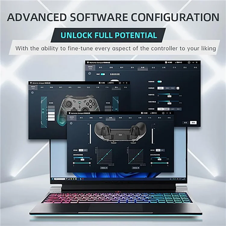 MACHENIKE G5 Pro Bluetooth / 2.4G Sem Fio / Controlador de Jogo Fio Turbo Function