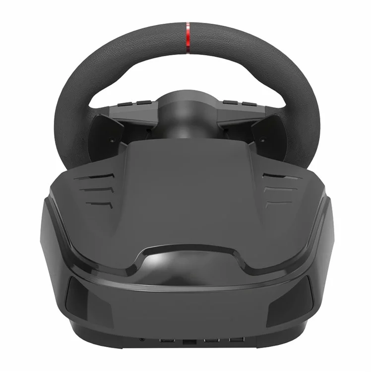 TOPWOLF HS-GT100 Controlador de juego de simulación de volante de coche para Nintendo Switch / Xbox / PS4 / PC + 2 pedales