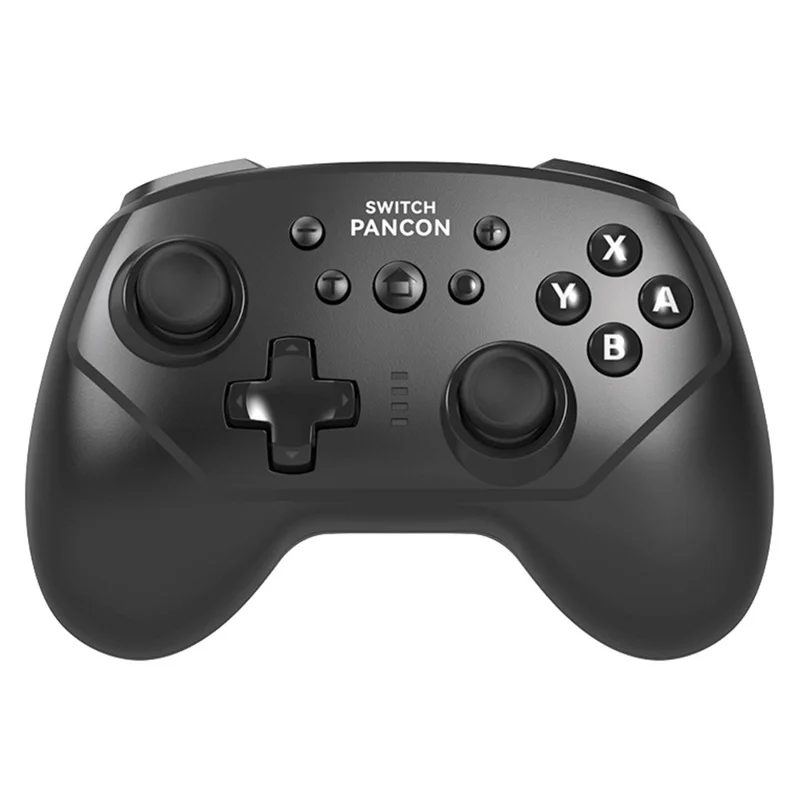 DATA FROG Bluetooth-compatible Gamepad 6-Axis Gyro Sensor Turbo Game Controller for Nintendo Switch / PC / Android Phone - Black