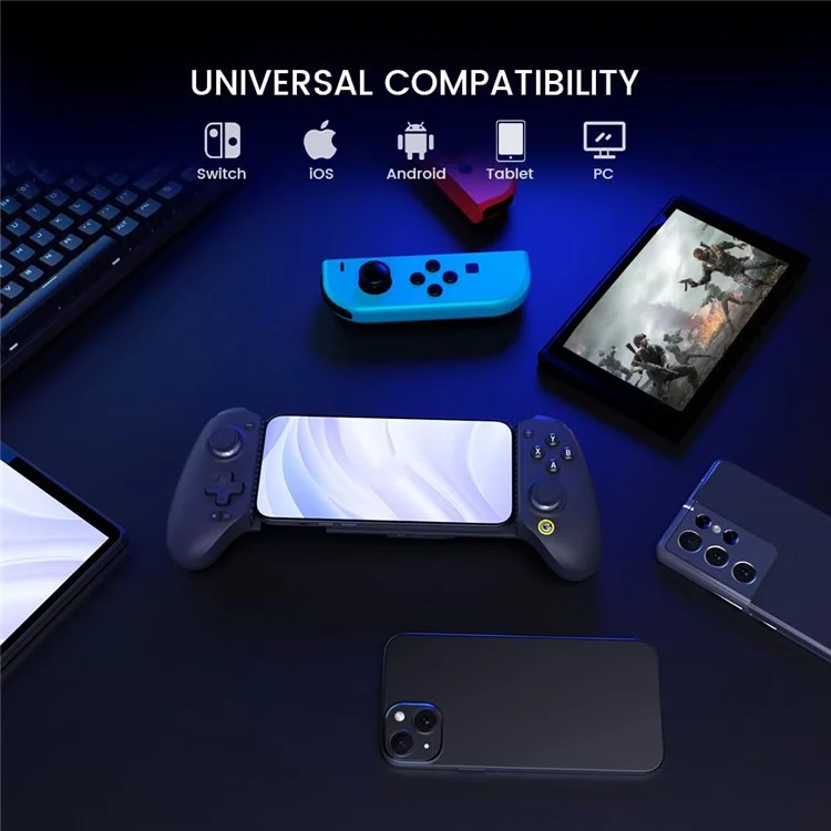 Gamesir G8 Plus Controlador de Juego Móvil Bluetooth Para Switch / iOS / Android Wireless Gamepad