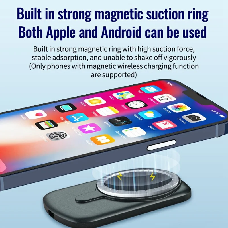 A1 8GB Magnetic Phone Call Recorder Rechargeable Voice-Activated Noise Reduction Audio Recorder
