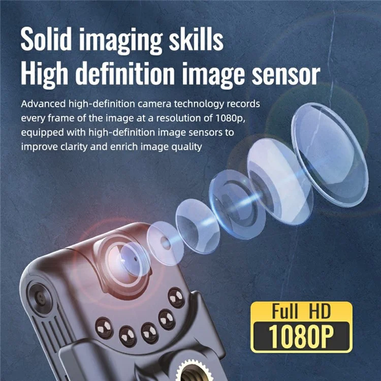 C10 32 go HD 1080p Night Vision Camera Sound Video Enregistrement Dossier Clip Clip Design Voice Recorder
