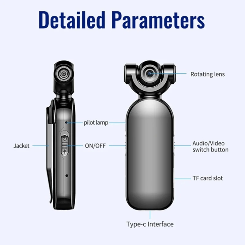C11 16GB DSP Noise Reduction Voice Recorder HD 1080P Camera Sound Video Recording Device