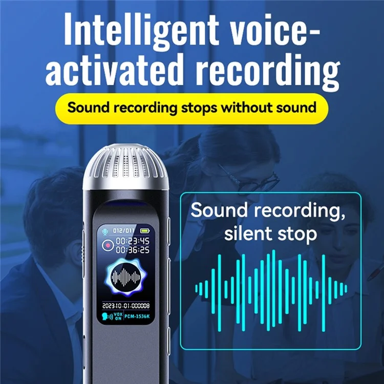 Q99 8GB Digital Audio Voice Recorder MP3 Player Noise Reduction Recording Device