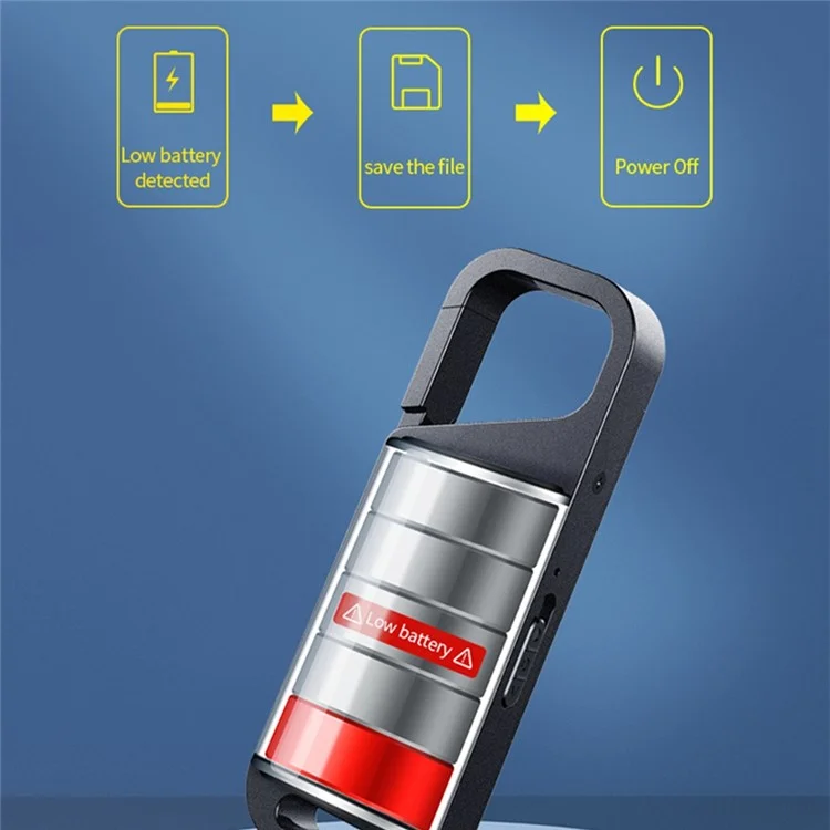 S28 4GB Noise Reduction Digital Audio Voice Recorder MP3 Player with Wire Headphone