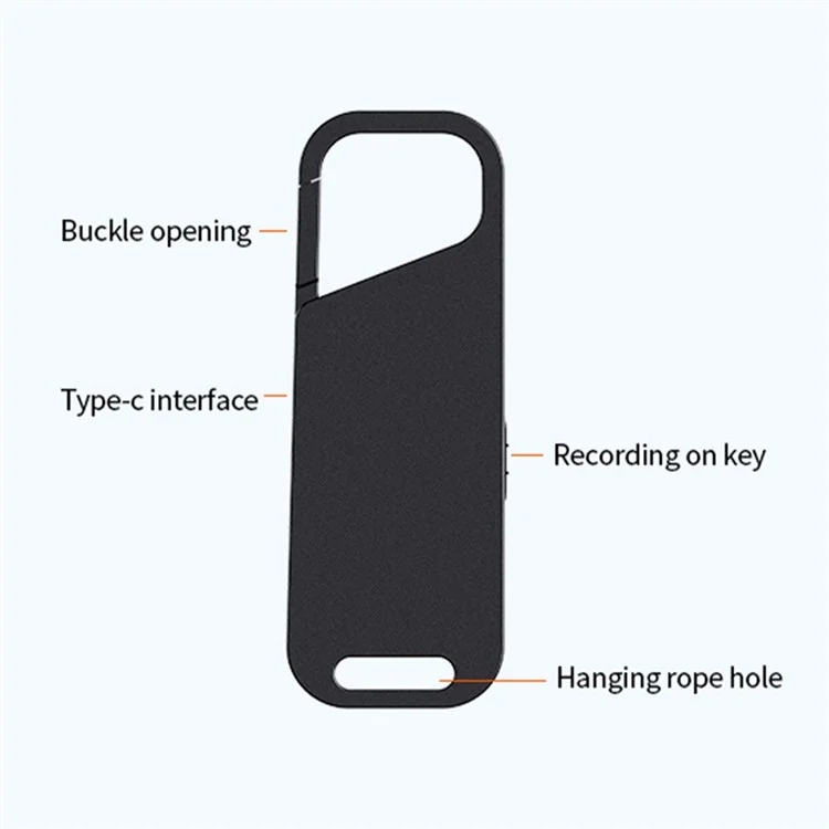 S28 Reducción de Ruido de 8GB Redircor de Voz Digital de Audio MP3 Reproductor Con Auriculares de Alambre