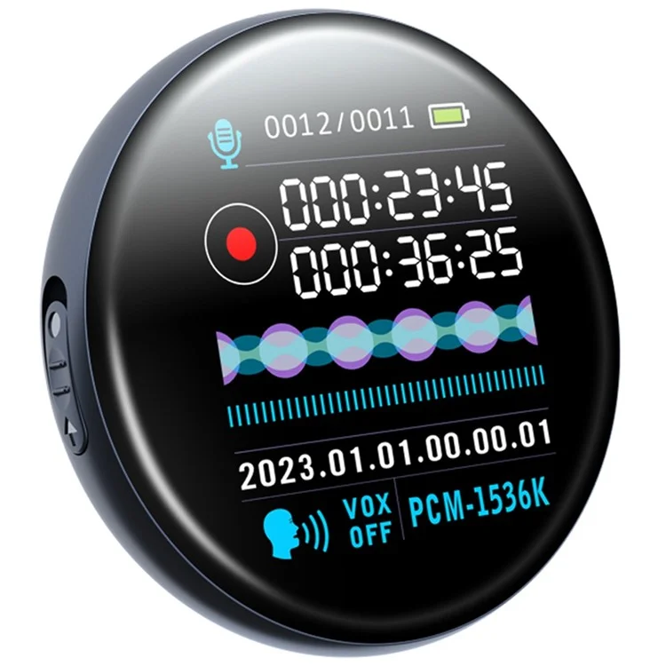 M29 32GB Noise Reduction Smart Voice Recorder MP3 Player with Digital Display Screen