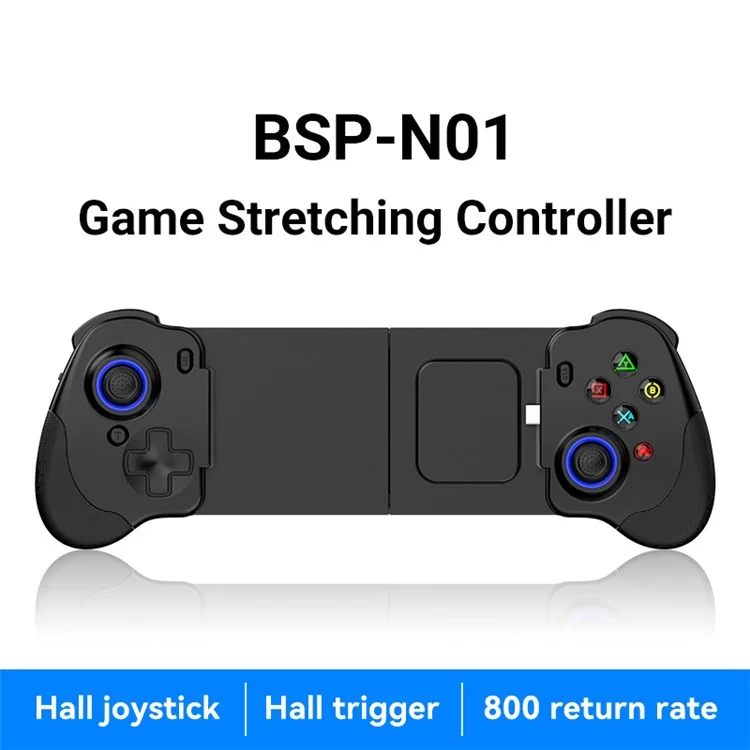 BSP-N01 Retractable Type-C Phone Gamepad Mobile Phone Game Controller - Schwarz