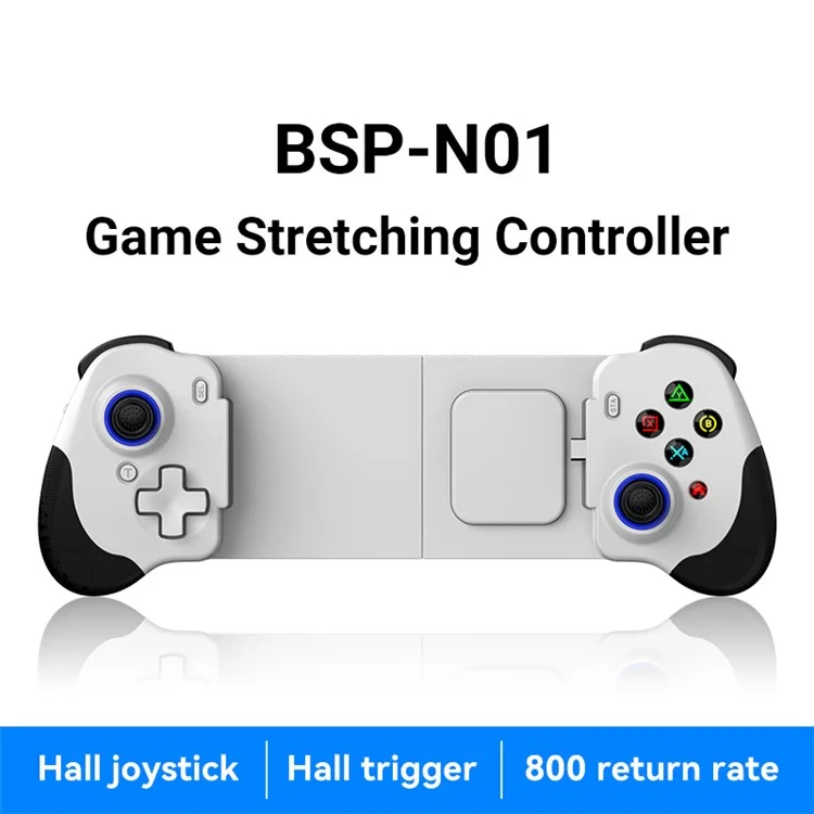 BSP-N01 Retractable Type-C Phone Gamepad Mobile Phone Game Controller - White