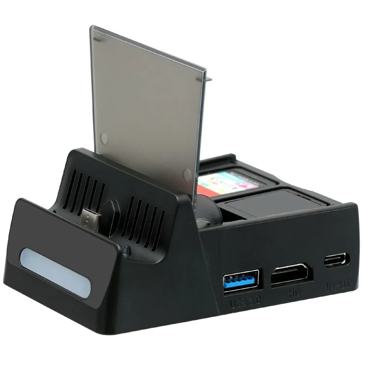 Mini HD Video Converter Adapter per Stazione di Ricarica Nintendo Switch Dock