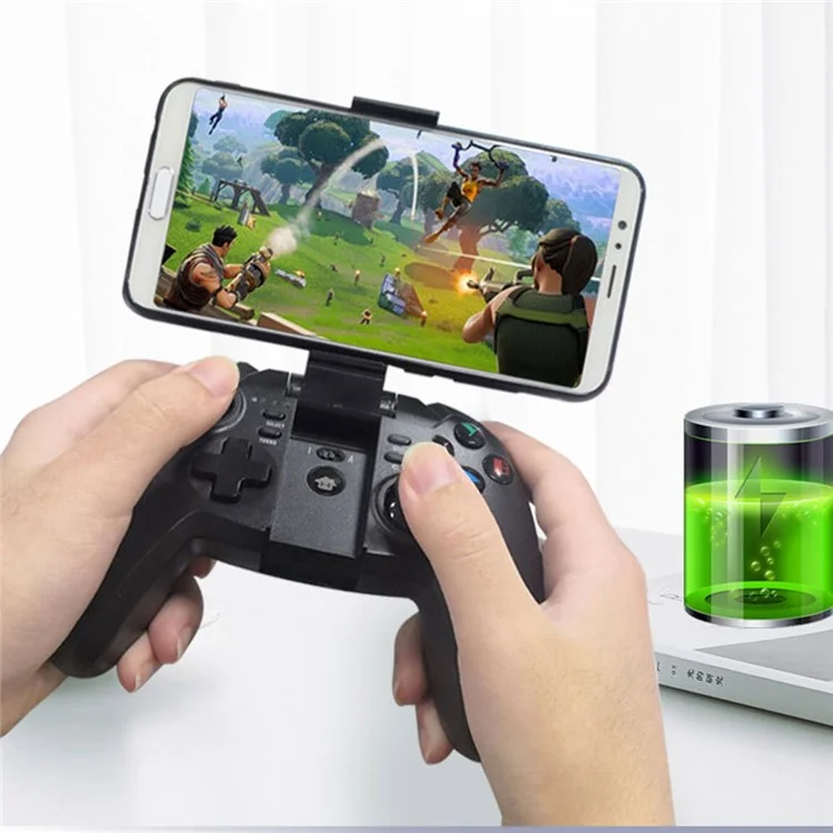 Мобильный игровой беспроводной контроллер HY-9027 Cell Phone Mobile Game Wireless Controller, ручной игровой джойстик с триггерами для iPhone, Android