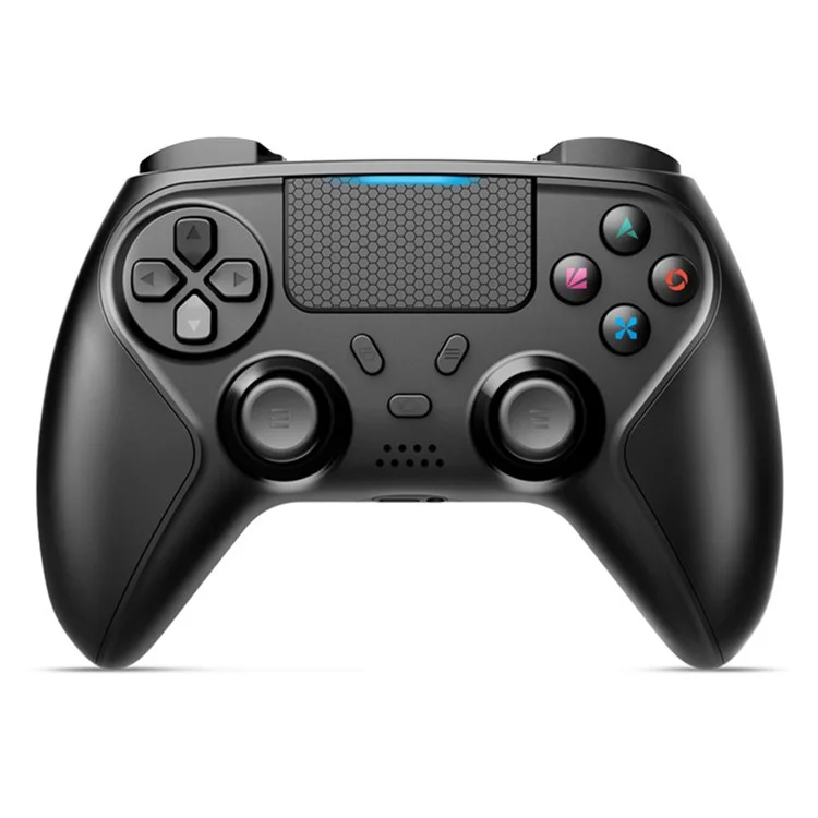 HY-3116 For PS4 / iOS / Android / PC Bluetooth-compatible Gamepad Dual Vibration Six-Axis Game Controller - Black