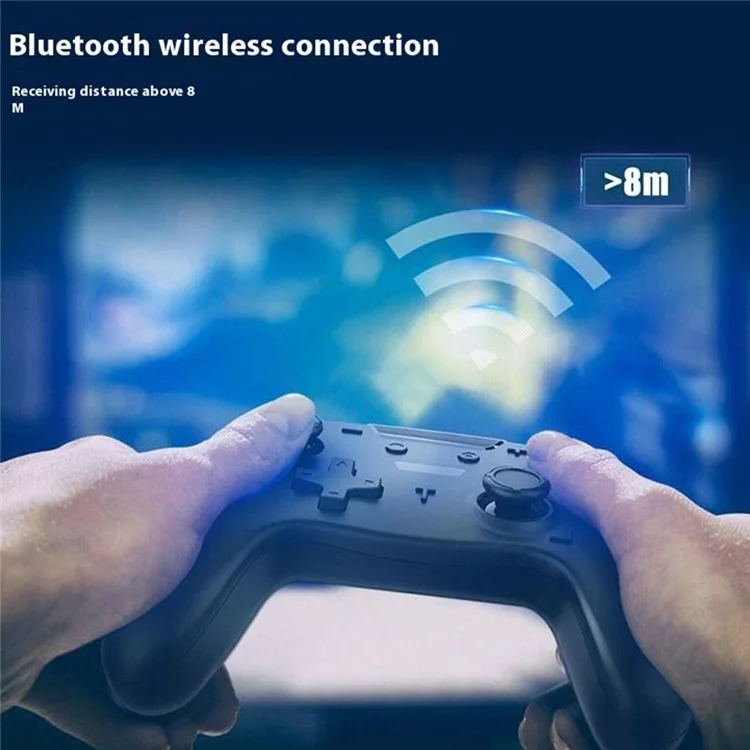 HY-9013 Для Switch PS3 Steam Wireless Game Controller One Click Turbo Function Gamepad с 6 Оси