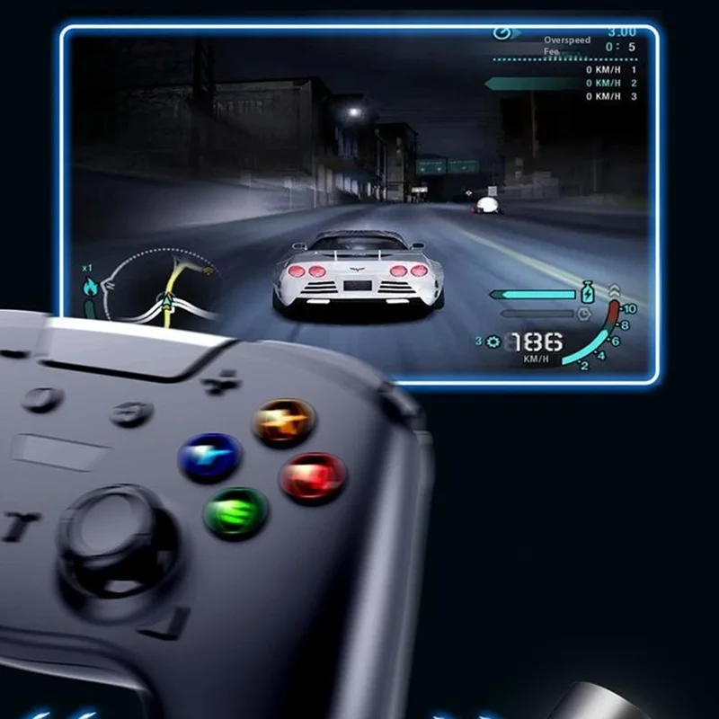 HY-9013 Для Switch PS3 Steam Wireless Game Controller One Click Turbo Function Gamepad с 6 Оси