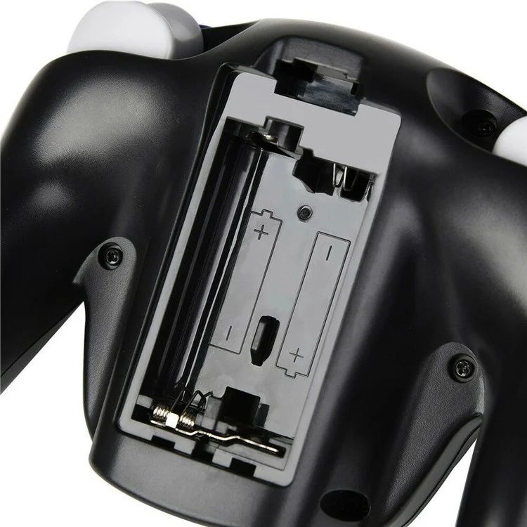 HY-5201 For Nintendo GameCube 2.4G Wireless Gamepad Turbo Vibration Game Controller - Orange