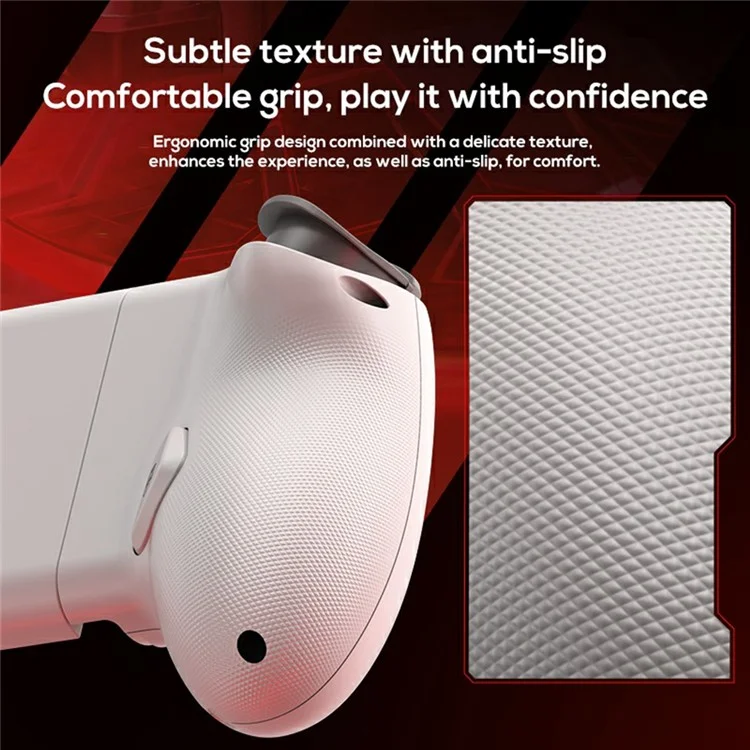 MEMO S3 Type-C Wired Game Controller Stretchable Bluetooth Gamepad for Android iPhone 16 / 15