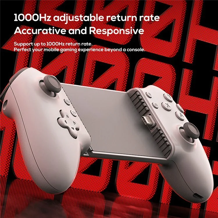 MEMO S3 Type-C Wired Game Controller Stretchable Bluetooth Gamepad for Android iPhone 16 / 15