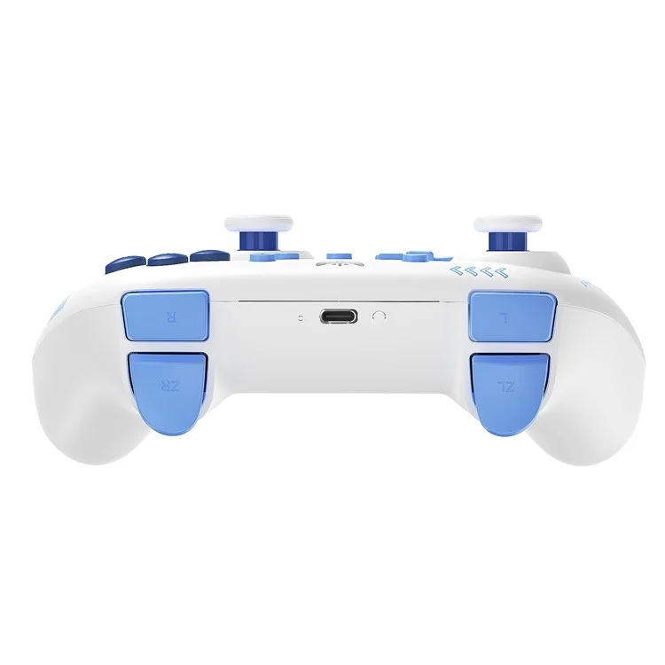 ONIKUMA C1 Switch Bluetooth-compatible / Wired Gamepad Six-Axis Gyroscope Dual Motor Game Controller - White