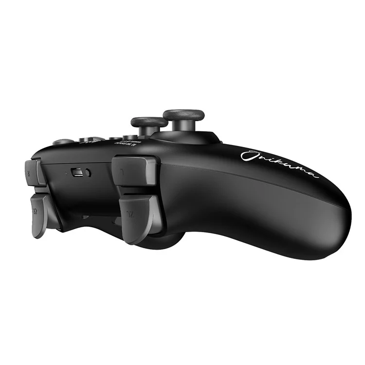 ONIKUMA C1 Switch Bluetooth-compatible / Wired Gamepad Six-Axis Gyroscope Dual Motor Game Controller - Black