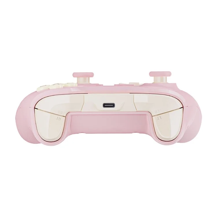 PXN P5 Bluetooth-compatible Wireless Game Controller for Steam PC Android iOS Nintendo Switch - Pink