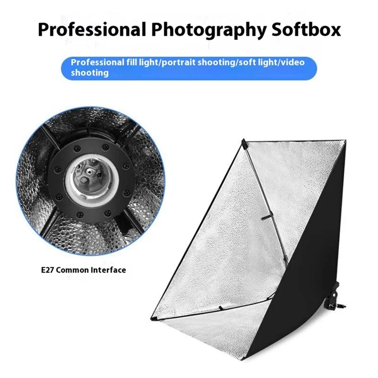 Kit di luci per studio fotografico a quattro teste con softbox per ritratti e prodotti - Spina UK