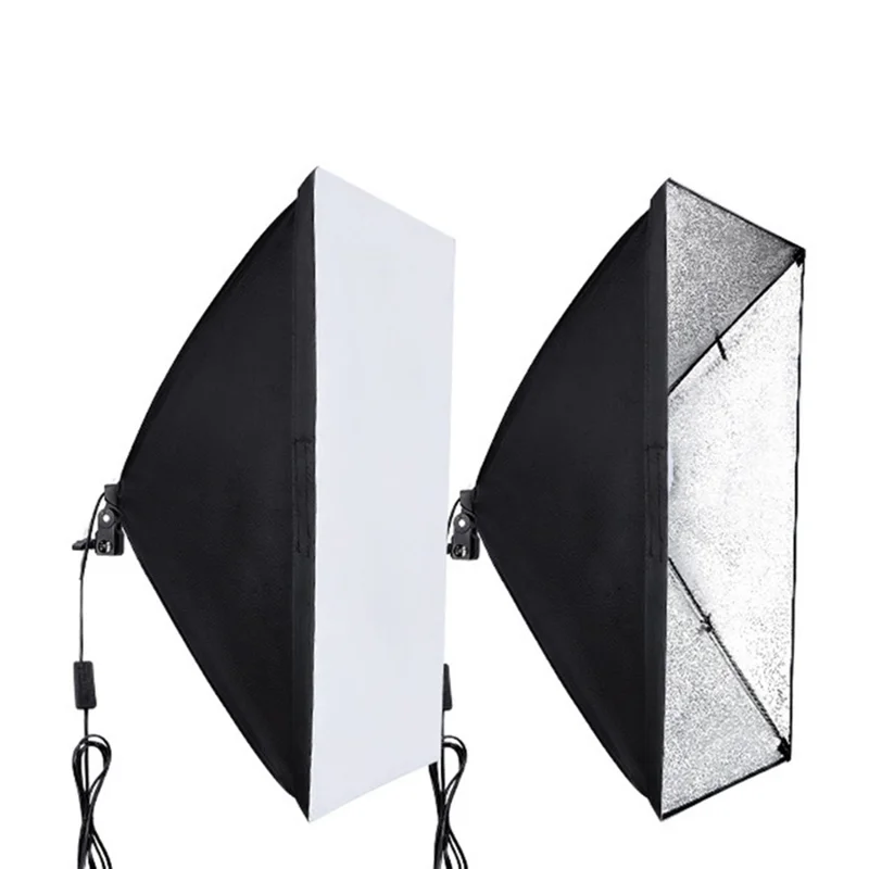 5070CM Four-Head Softbox Photography Studio Light Box Kit for Portrait Product Shooting - CN Standard Plug