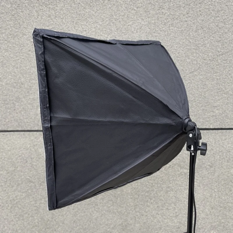 60x60cm Single Light Head Softbox Photography Studio Equipment for Portrait Product Shooting - US Plug