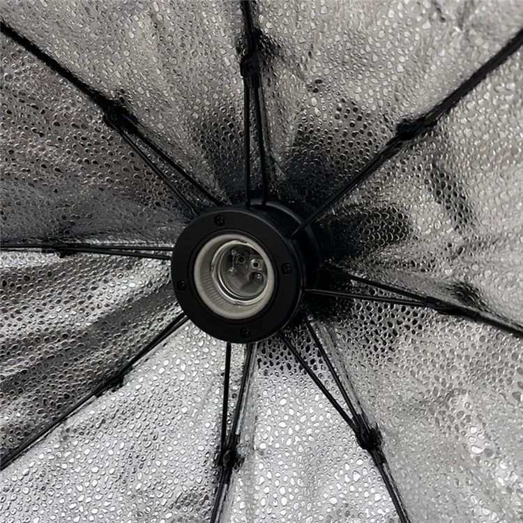 70cm Octagonal Softbox Photography Studio Lighting Equipment with Single Light Head - US Plug