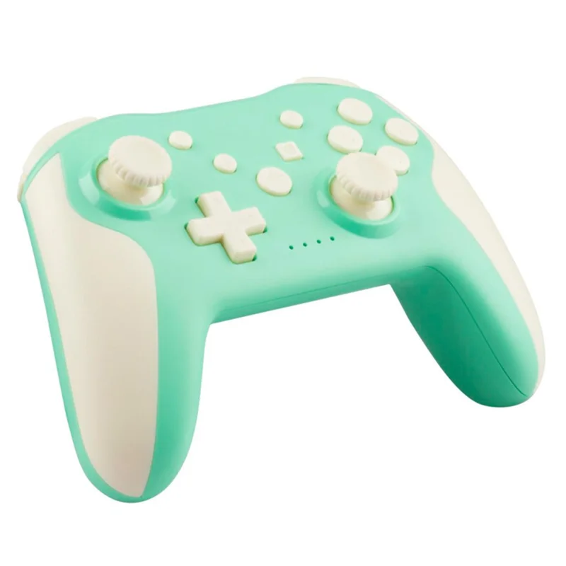 NS009 Game Controller Six-Axis Gyroscope Dual Vibration Android Bluetooth-Compatible Wireless Gamepad - Green