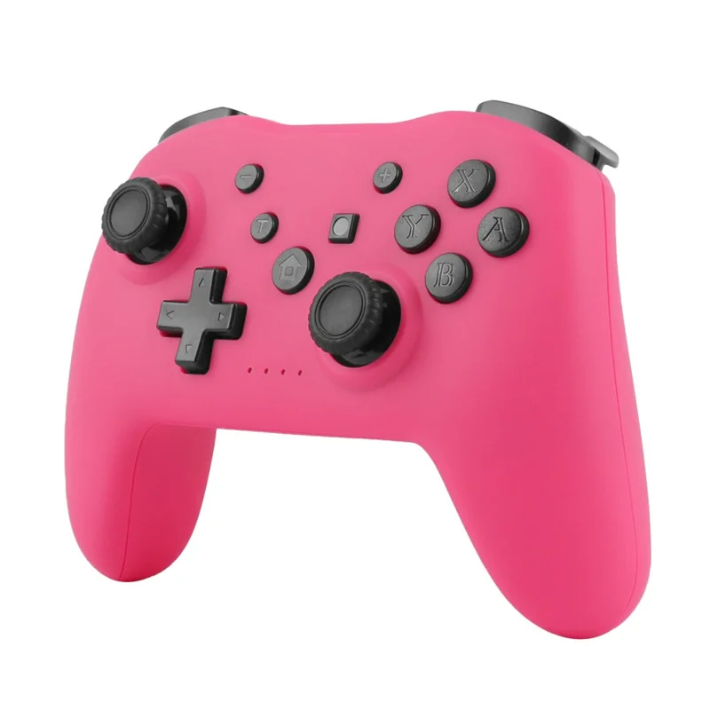 NS017 6-Axis Gyro Game Controller for Nintendo Switch / Sony PS3 / PC Wireless Bluetooth-compatible Gamepad - Pink