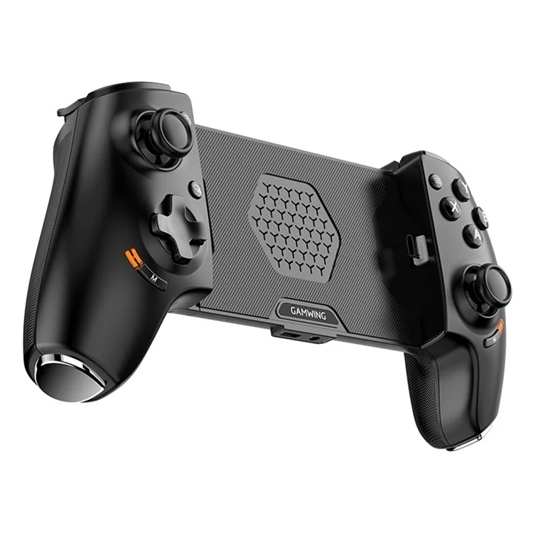 GAMWING Aobing Max Bluetooth-kompatibler / Typ C Kabel-Dual-Modus Erweiterbarer Griff Mobiler Spielcontroller - Schwarz