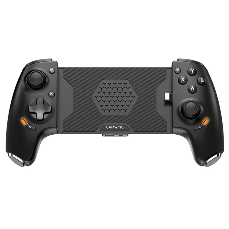 GAMWING Aobing Max Bluetooth-kompatibler / Typ C Kabel-Dual-Modus Erweiterbarer Griff Mobiler Spielcontroller - Schwarz
