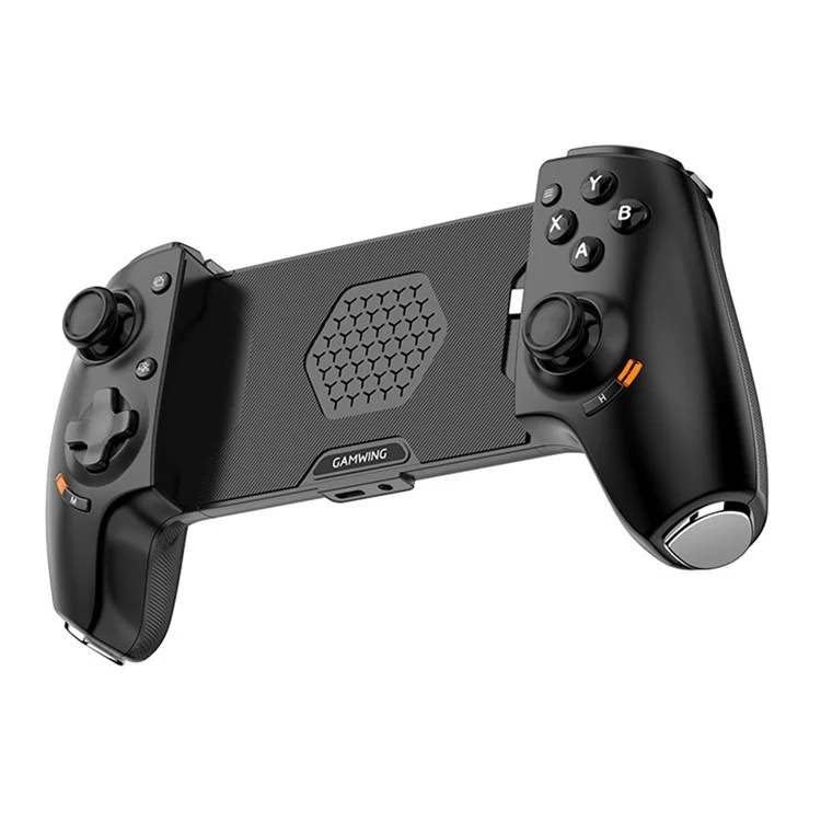 GAMWING Aobing Max Bluetooth-kompatibler / Typ C Kabel-Dual-Modus Erweiterbarer Griff Mobiler Spielcontroller - Schwarz