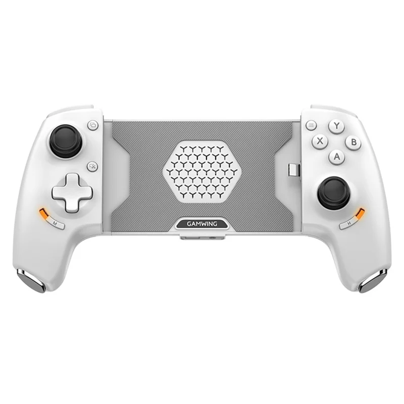 GAMWING Aobing Max Bluetooth-compatible  /  Type C Wired Dual Mode Expandable Grip Mobile Game Controller - White