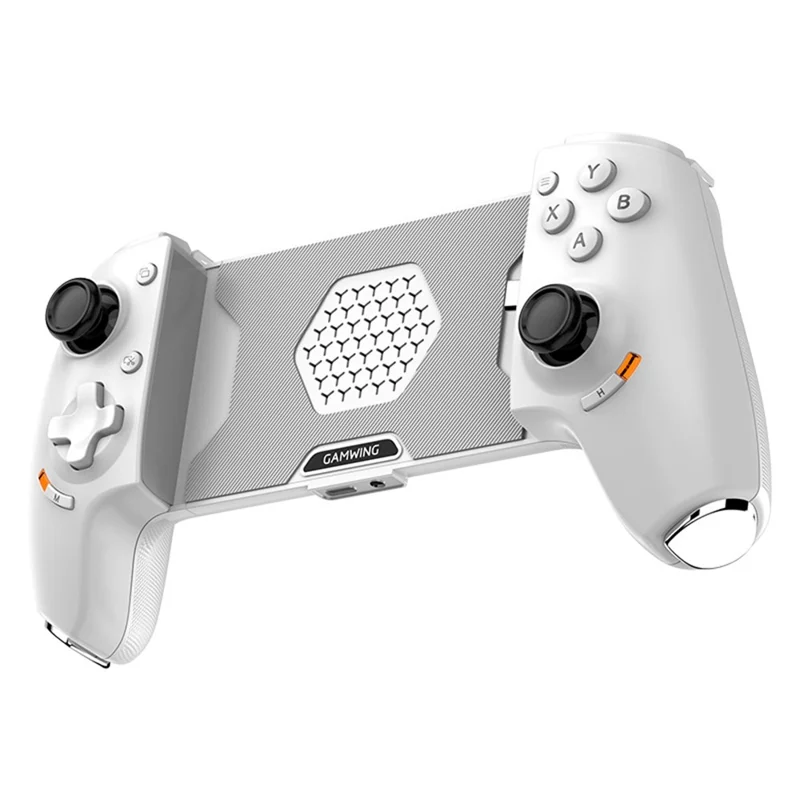 GAMWING Aobing Max Bluetooth-compatible  /  Type C Wired Dual Mode Expandable Grip Mobile Game Controller - White