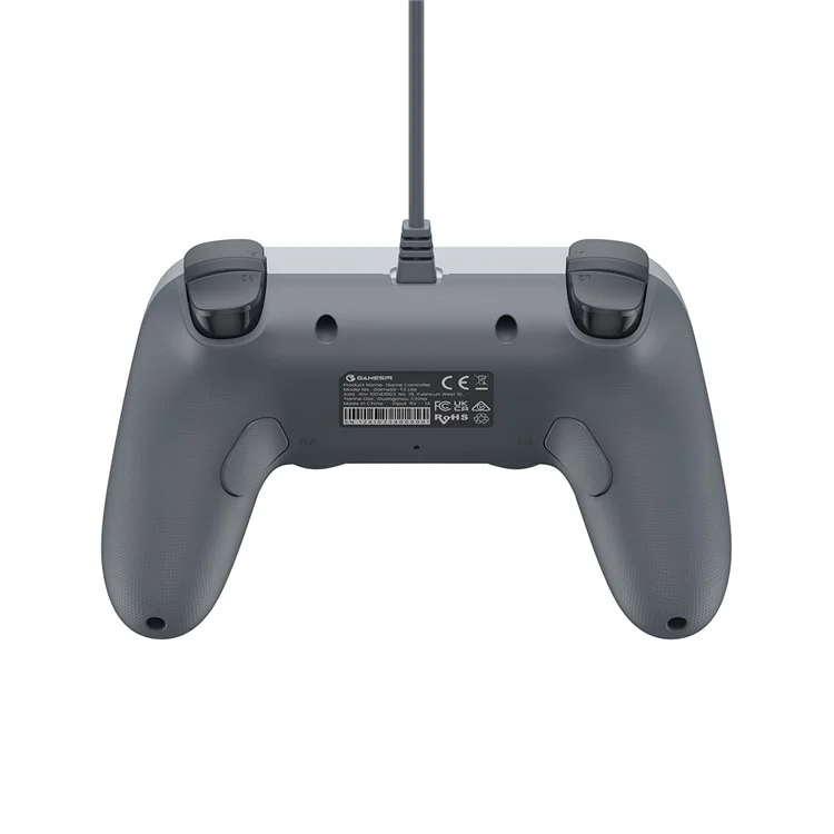 GAMESIR T3 Lite Wired Game Controller for PC Steam Switch Android iOS Hall Effect Joysticks 1000Hz Polling Rate - Grey