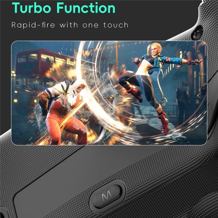 DATA FROG P03 For PS4 / PS4 Slim / Pro / PC Wireless Bluetooth-Compatible Controller 6-Axis Sensor Programmable Gamepad - Black