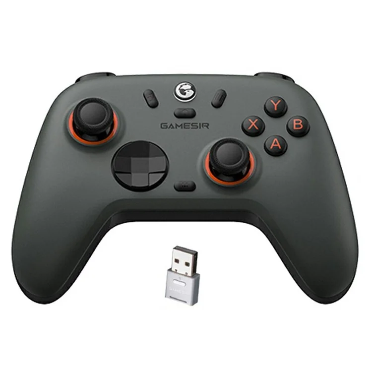 GAMESIR Nova 2 Lite Wireless Controller For PC Steam Hall Effect Joystick with Bluetooth-compatible Receiver - Black